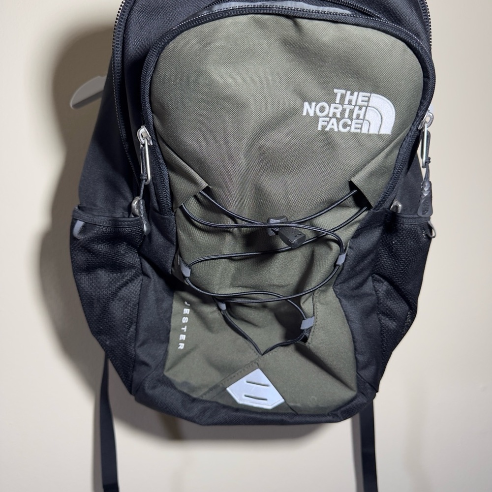 The North Face Jester Backpack - Black and Green